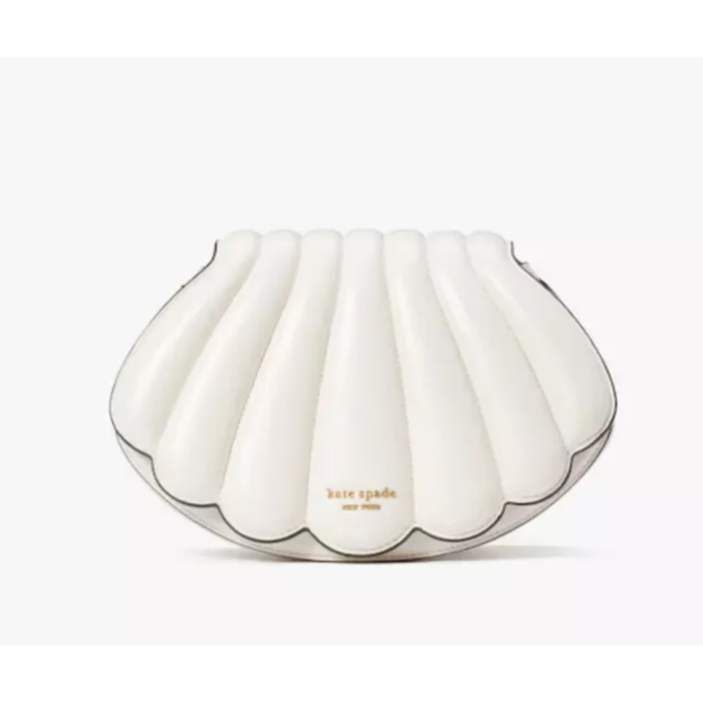 Kate Spade What The Shell Pearlized 3d Shell Satchel & Crossbody Nwt/Nip